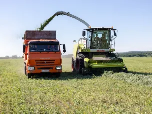 Нижегородские аграрии выполнили план по заготовке кормов более чем на 50%